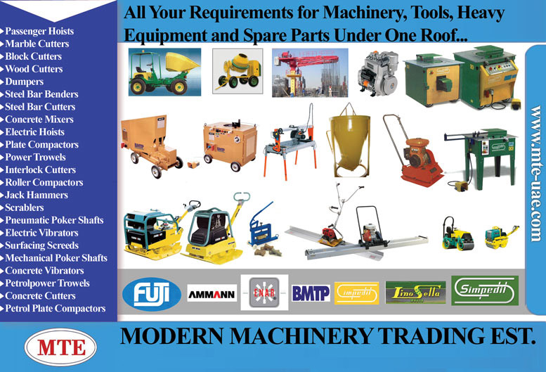 Modern Machinery Trading, Dubai 